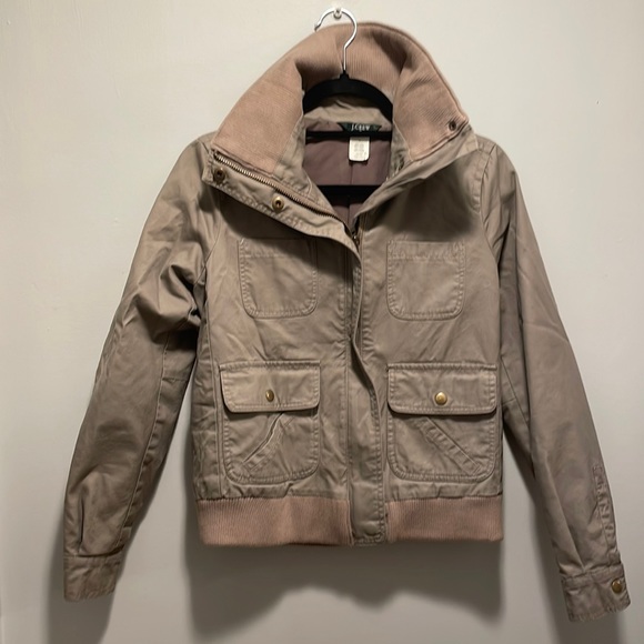 J Crew Bomber Jacket - Picture 1 of 4